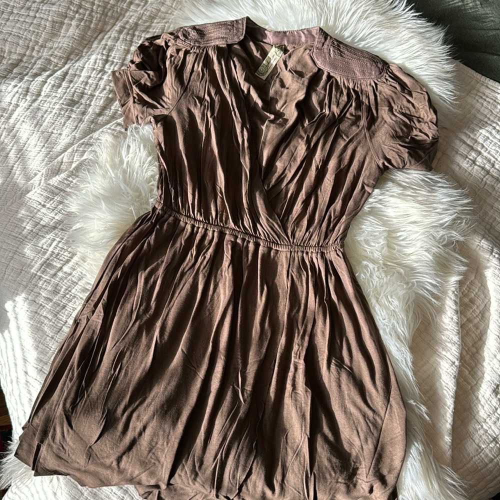 F r e e  P e o p l e • Short sleeve boho dress